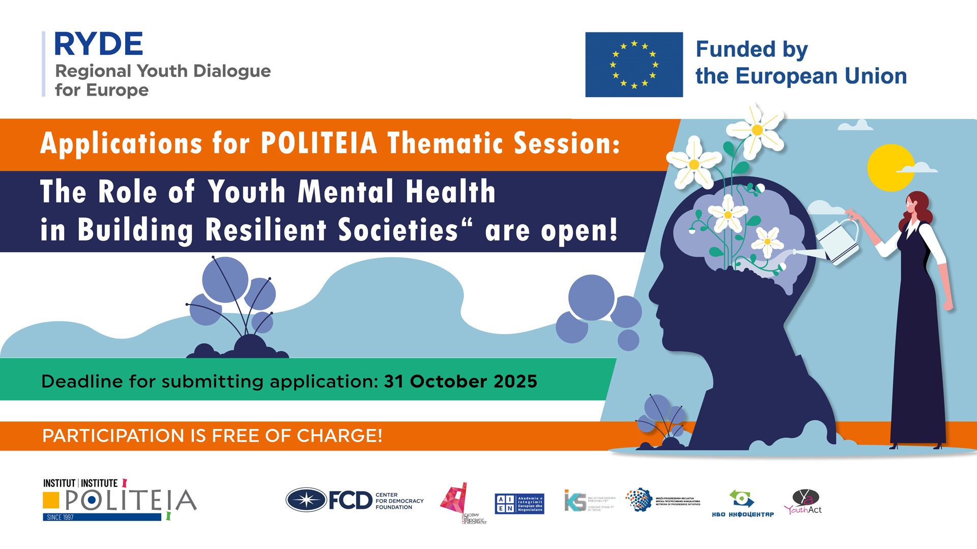 Applications for POLITEIA Thematic Session: “The Role of Youth Mental ...